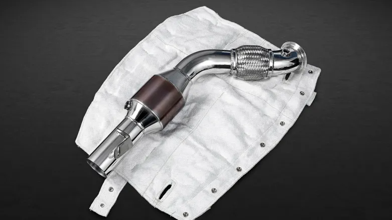Photo of Capristo Sport Catalysts with heat protection for the Ferrari 488 GTB/Spider - Image 2